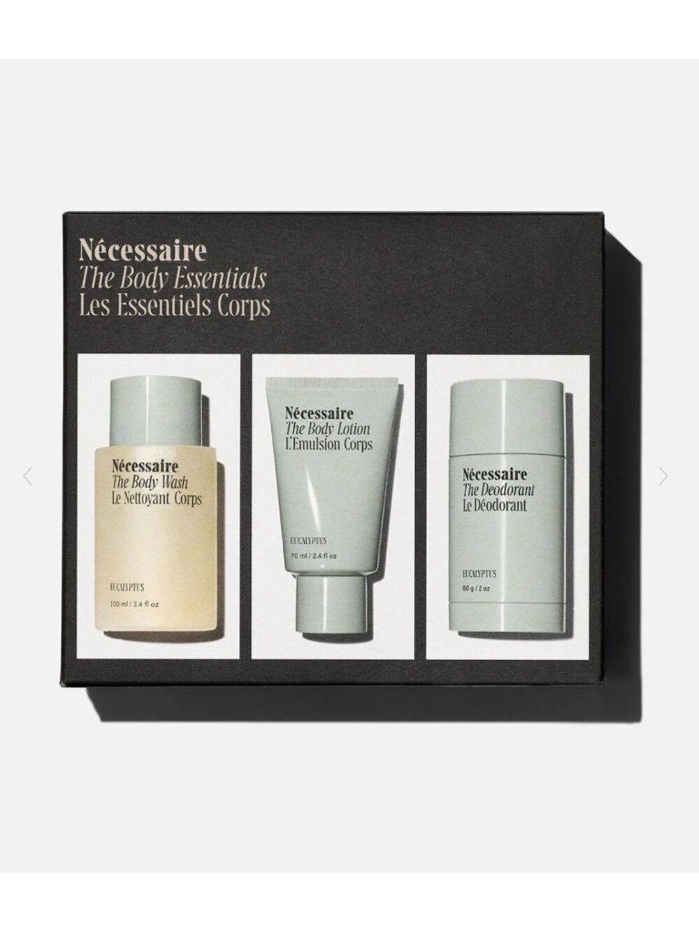 Necessaire The Body Essentials Mini Travel NEW $40